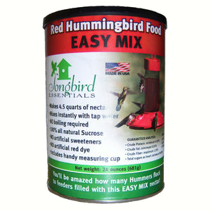 Red Hummingbird Food Easy Mix 24 oz