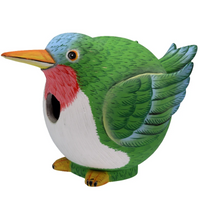 Hummingbird Gord-O Wooden Birdhouse