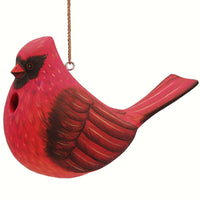 Cardinal Wooden Birdhouse