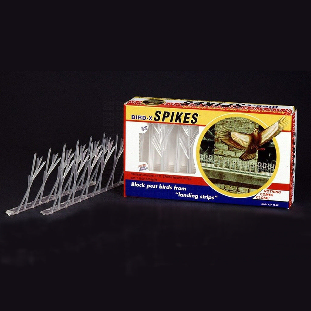 Plastic Bird Spikes Kit 10 ft - Momma's Home Store