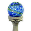 Blue Swirl Illuminarie Gazing Globe 10 inch
