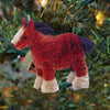 Horse Shire Buri Bristle Ornament