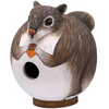 Squirrel Gord-O Wooden Birdhouse