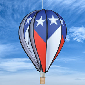 Patriotic Hot Air Balloon Spinner 26 inch