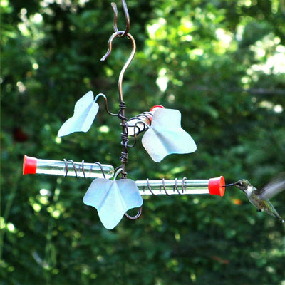 Copper Ivy Hummingbird Feeder