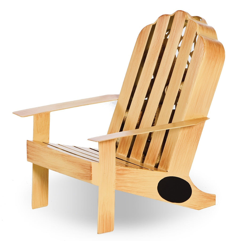 Adirondack Chair Metal Cork Caddy