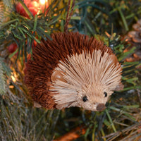 Hedgehog Bristle Brush Ornament