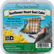 Sunflower Heart Suet Cake 12 oz - 3 pack