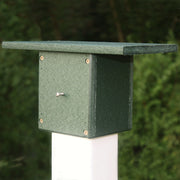 Recycled 4 x 4 Post Mount Hunter Green