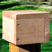 Cedar 4 x 4 Post Mount Cap