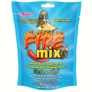 Squirrel Deterrent Fire Mix 4 oz