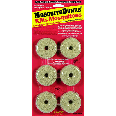 Mosquito Dunks Mosquito Control 6 Pack