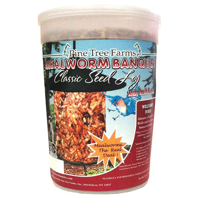 Mealworm Banquet Classic Seed Log 4.5 lb