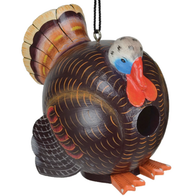 Turkey Gord-O Wooden Birdhouse