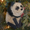 Panda Bear Bristle Brush Ornament
