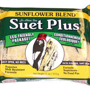 Sunflower Blend Suet Plus Cake 11 oz - 3 pk