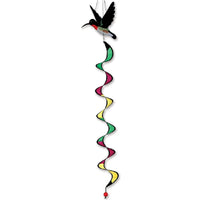 Ruby Hummingbird Wind Twister w/Tail