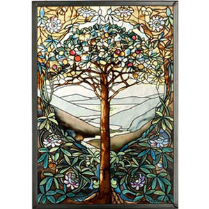 Tree of Life Stained Glass Suncatcher
