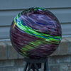Illuminarie Plum Swirl Gazing Globe 10 inch