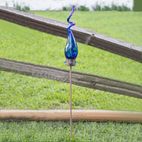 Saturn Solar Swizzle Garden Stake