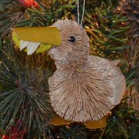 Pelican Bristle Brush Ornament