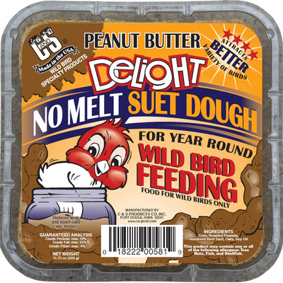 Peanut Butter Delight No Melt Suet - 3 pk