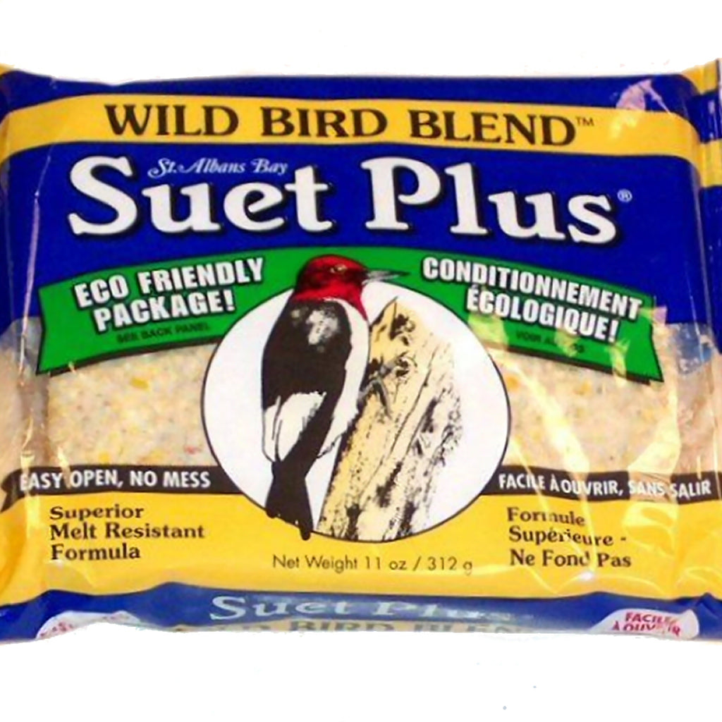 Wild Bird Blend Suet Plus Cake 11 oz - 3 pk