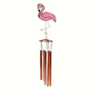 Flamingo Stained Glass Wind Chime