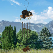 Bear & Pine Cones Wind Chime