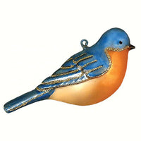 Bluebird Glass Ornament - Momma's Home Store