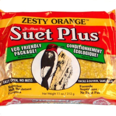 Zesty Orange Suet Plus Cake 11 oz - 3 pk