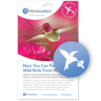 Hummingbird WindowAlert Decal 4 pack