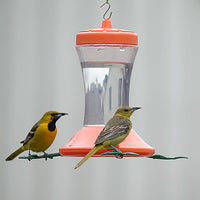 Orange Oriole Bird Feeder 24 oz