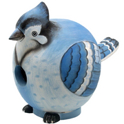 Blue Jay Gord-O Wooden Birdhouse