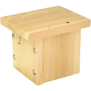 Birdhouse/Feeder Cedar Post Cap 4 x 4