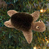 Turtle Bristle Brush Ornament