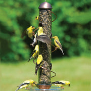 Spiral Tube Bird Feeder Copper