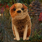 Bulldog Bristle Brush Ornament