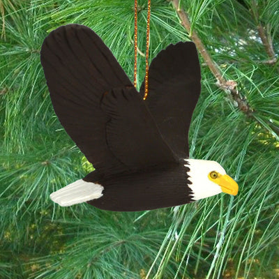 Eagle Soaring Tree Ornament