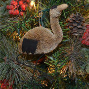 Heron Bristle Brush Ornament