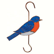 Bluebird Stained Glass Hanging Hook