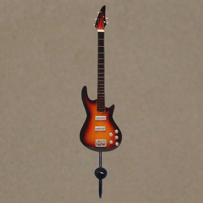 5 String Bass Guitar Wall Hook Orange