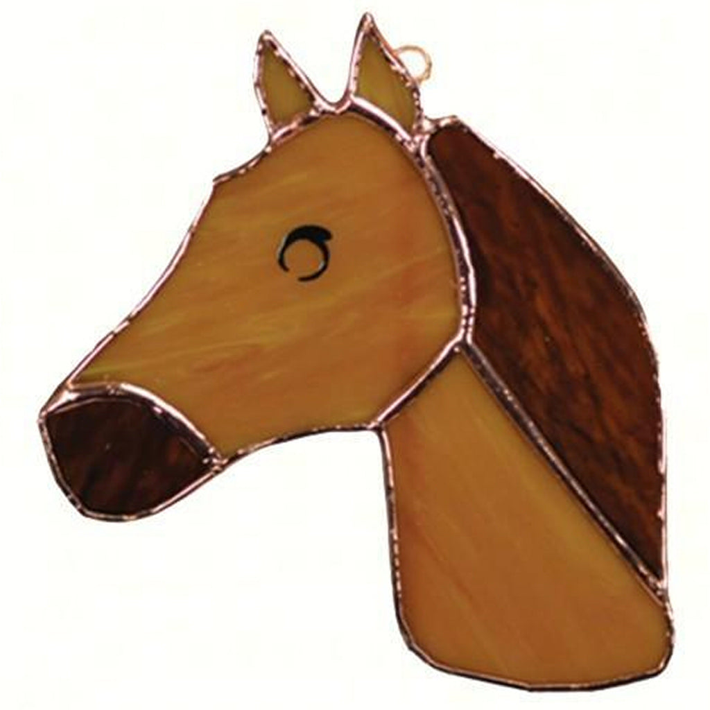 Horse Stained Glass Suncatcher