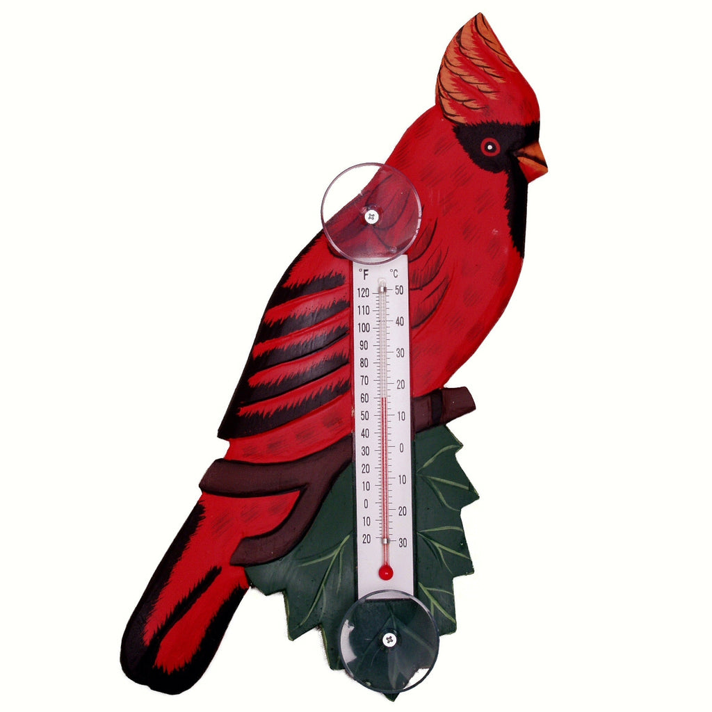 Cardinal Window Thermometer Small