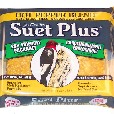 Hot Pepper Blend Suet Plus Cake 11 oz - 3 pk
