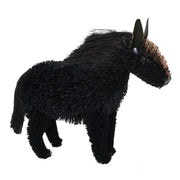 Buri Bristle Horse Black 7 inch