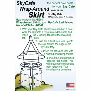 Sky Cafe Feeder Squirrel Guard Accessory - Momma's Home Store