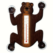 Climbing Bear Window Thermometer Small