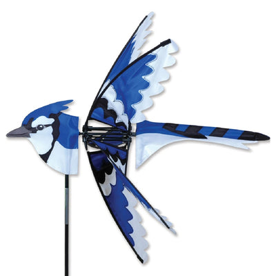 Flying Blue Jay Wind Spinner 26 inch