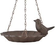 Cast Iron Hanging Bird Bath 6.5 inch
